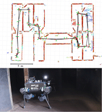 Online LiDAR-SLAM for Legged Robots with Robust Registration and Deep-Learned Loop Closure